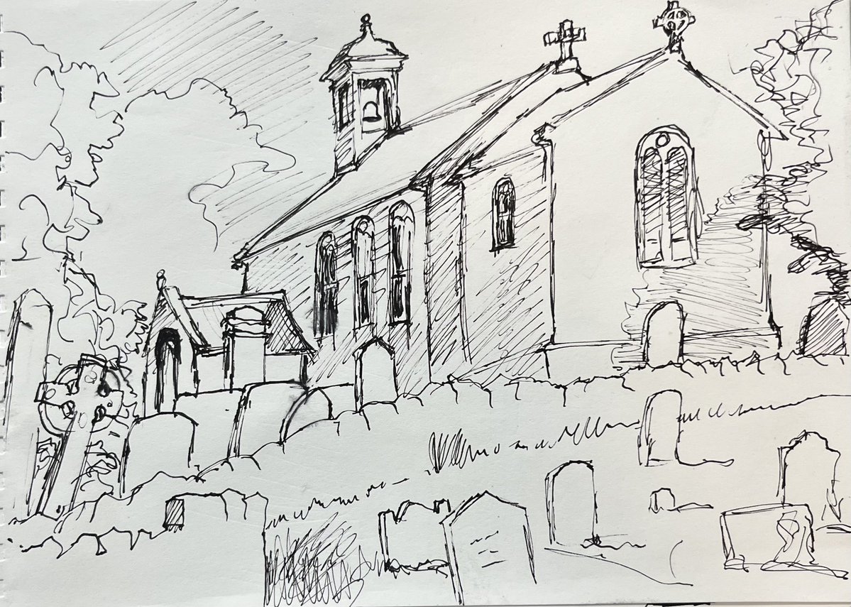 DaveGreen1963's tweet image. Village sketches.