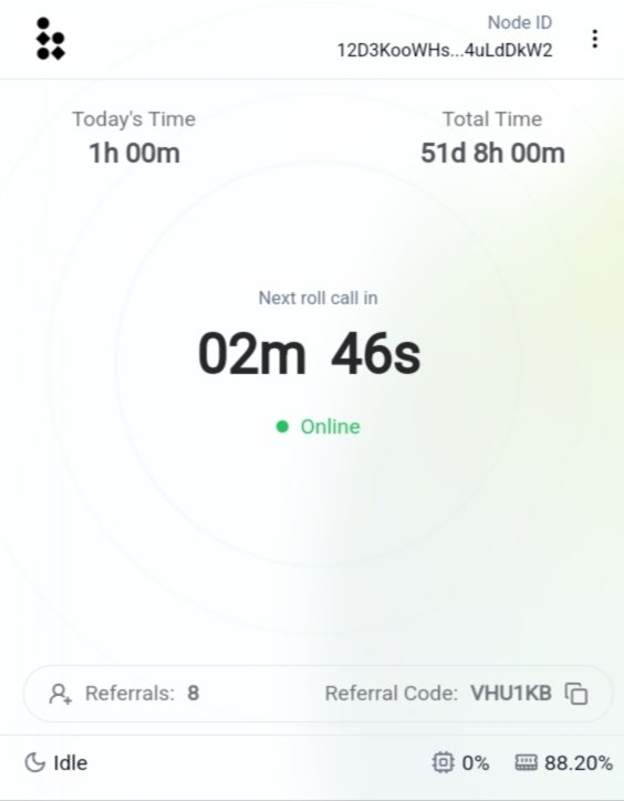 InfinityMint1's tweet image. I’ve been running @theblessnetwork for 5 months loving how simple it is. Watching those Time points add up!

Share your uptime stats, folks!