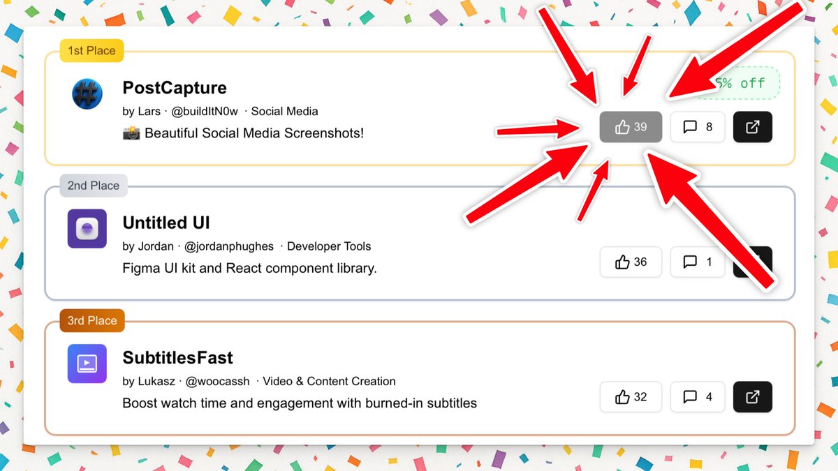 We are still on 🥇 place...
...I hope, this is a scheduled post 😅

HOWEVER: some more 👍 won't hurt 😁
Thanks for your support 🫶