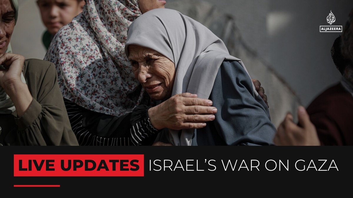 AJEnglish's tweet image. Israel continues to pound Gaza, killing Palestinians, as Hamas says it is working around the clock and engaging with mediators “to stop the famine and end this criminal war.”
🔴 Follow our LIVE coverage: aje.io/i3x2qx