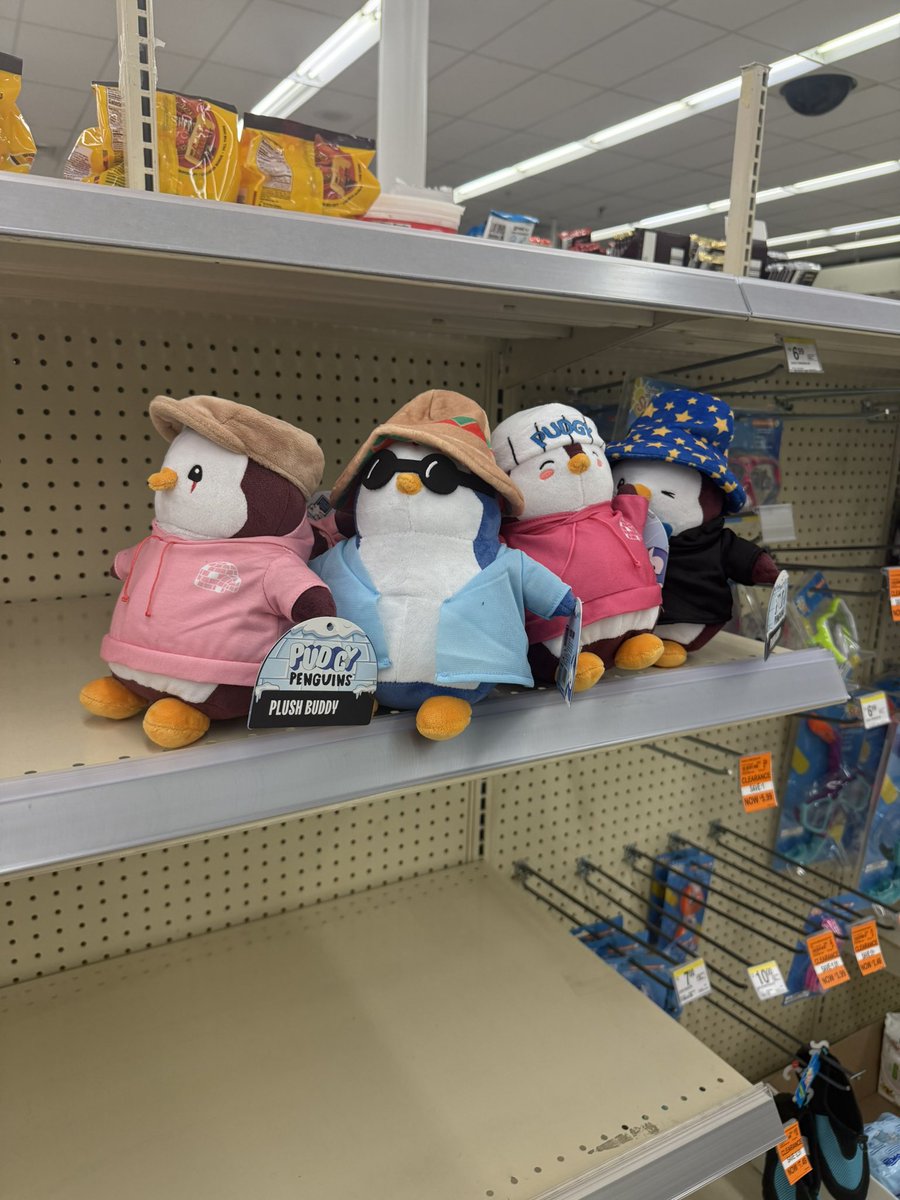 Got lucky and scored the last few at Walgreens 🙃 <a href="/pudgypenguins/">Pudgy Penguins</a>