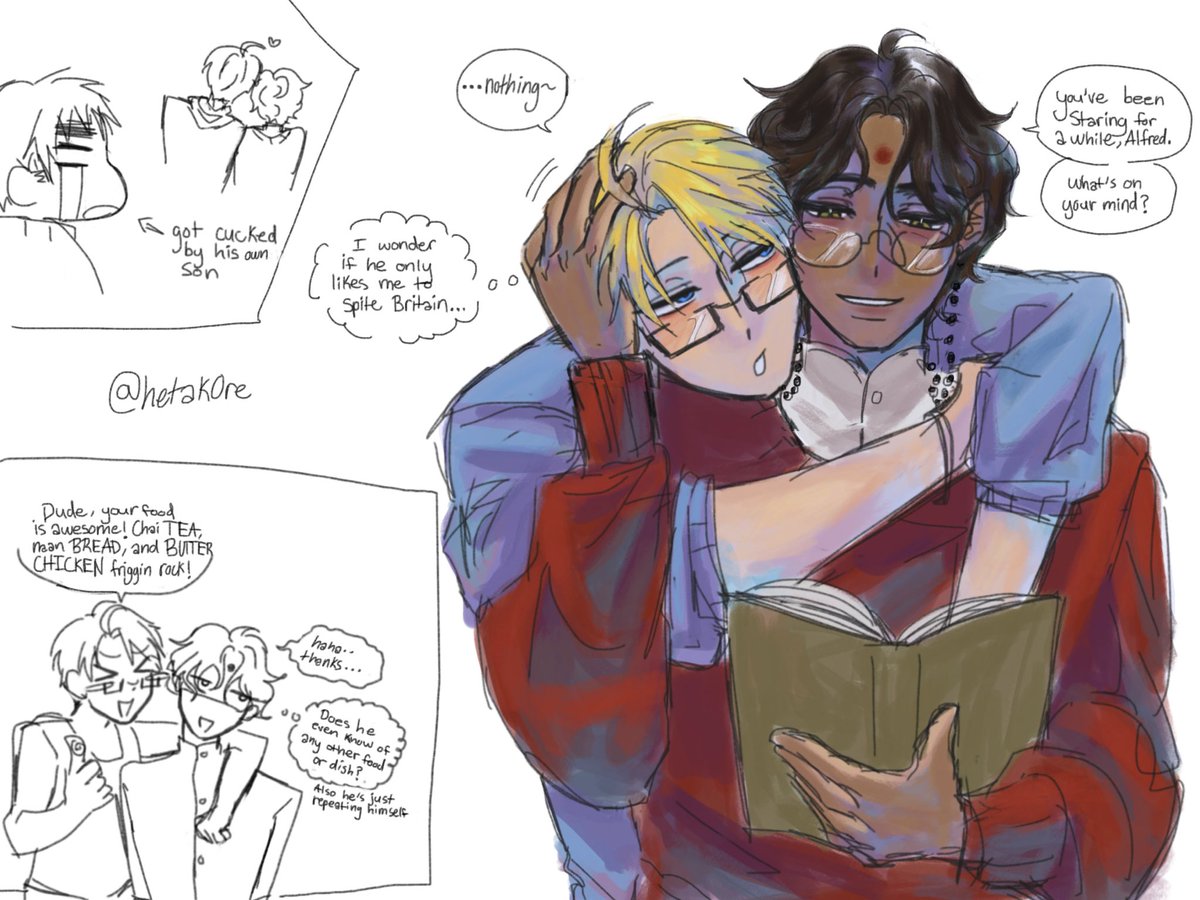 Idek anymore brah  #ヘタリア #hetalia #aph #aphamerica #hwsindia #ameind