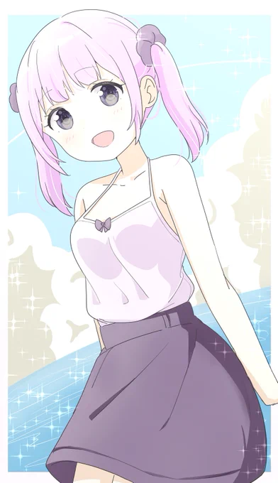 出勤前のイラスト よろしくね