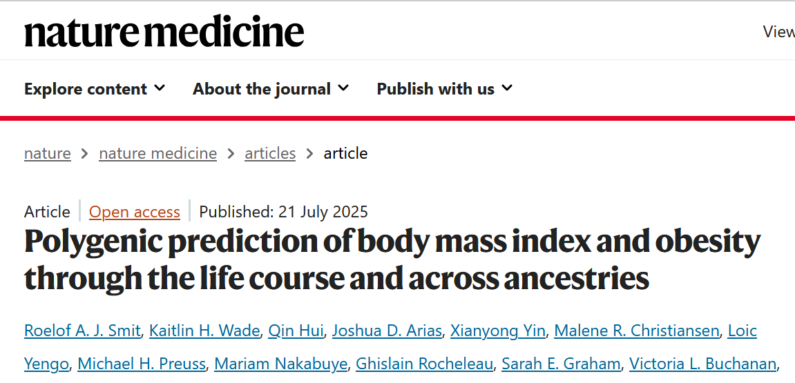Prof AJ McKnight (@a_j_mcknight) on Twitter photo #Polygenic #risk scores associated with #BMI in children and adult, with #PGS also associated with weight loss in intervention #trials. Thank you for the opportunity for <a href="/QUB_SMDBS/">QUB Medicine, Dentistry and Biomedical Sciences</a> to contribute to this study analyzing >5 million people. #Polygenic #risk scores associated with #BMI in children and adult, with #PGS also associated with weight loss in intervention #trials. Thank you for the opportunity for <a href="/QUB_SMDBS/">QUB Medicine, Dentistry and Biomedical Sciences</a> to contribute to this study analyzing >5 million people.