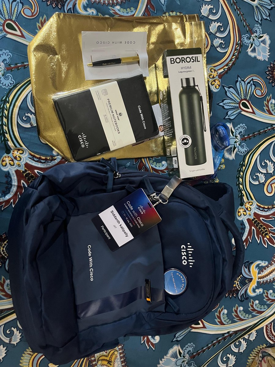 Siddanth6365's tweet image. Last week, I had an amazing time building at Code with Cisco! Grateful to be among the top 75 selected participants for this 2-day code-a-thon at @Cisco Bangalore office.
#CodeWithCisco #WeAreCisco