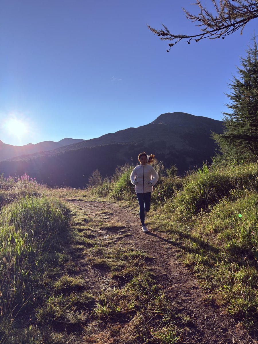 ATHTRACK_AC's tweet image. 日の出と共に野山を駆ける