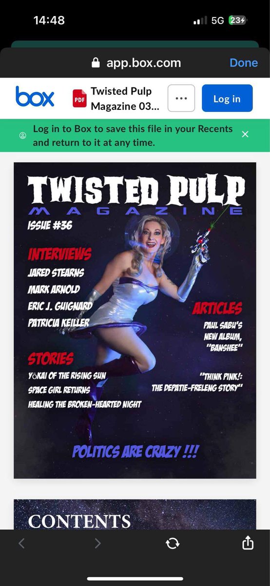 pkeillerauthor's tweet image. My interview is in Twisted Pulp magazine!  screamingeyepress.com