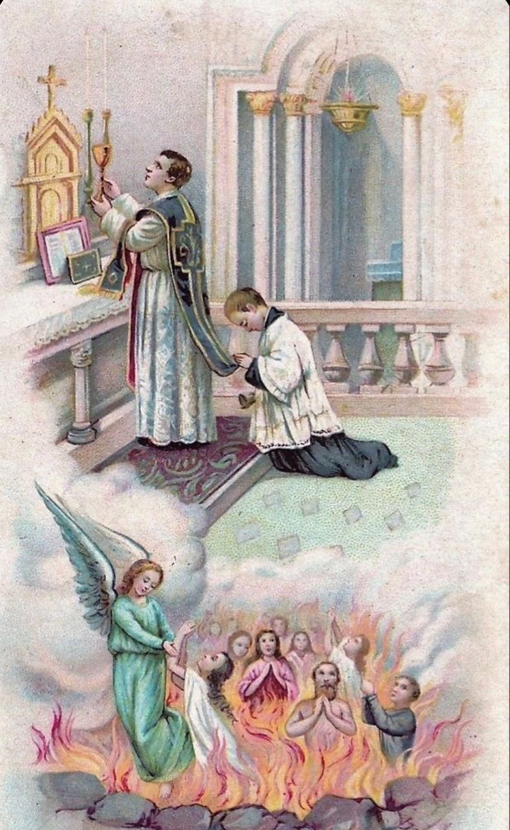 cathoreac's tweet image. Que Votre Précieux Sang sauve les âmes du Purgatoire