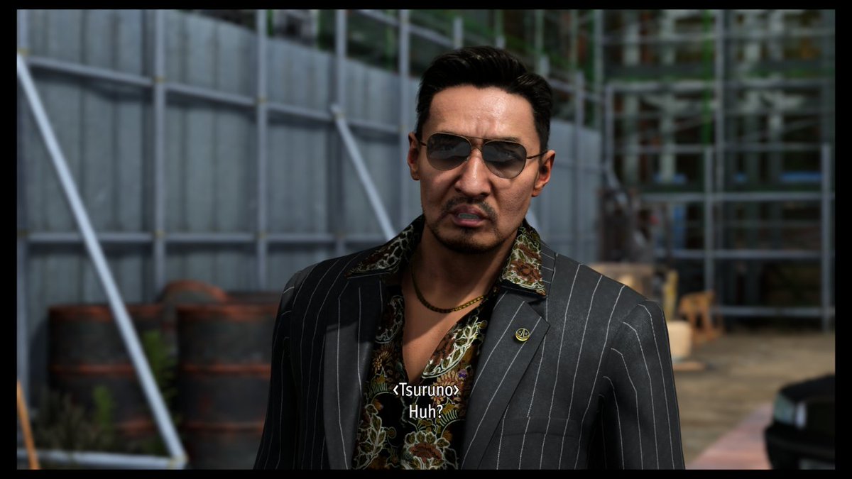 DailyLADChr's tweet image. Tsuruno's outfit is a reference to the character Tatsu from the 2020 film "Tokyo Dragon Chef!"