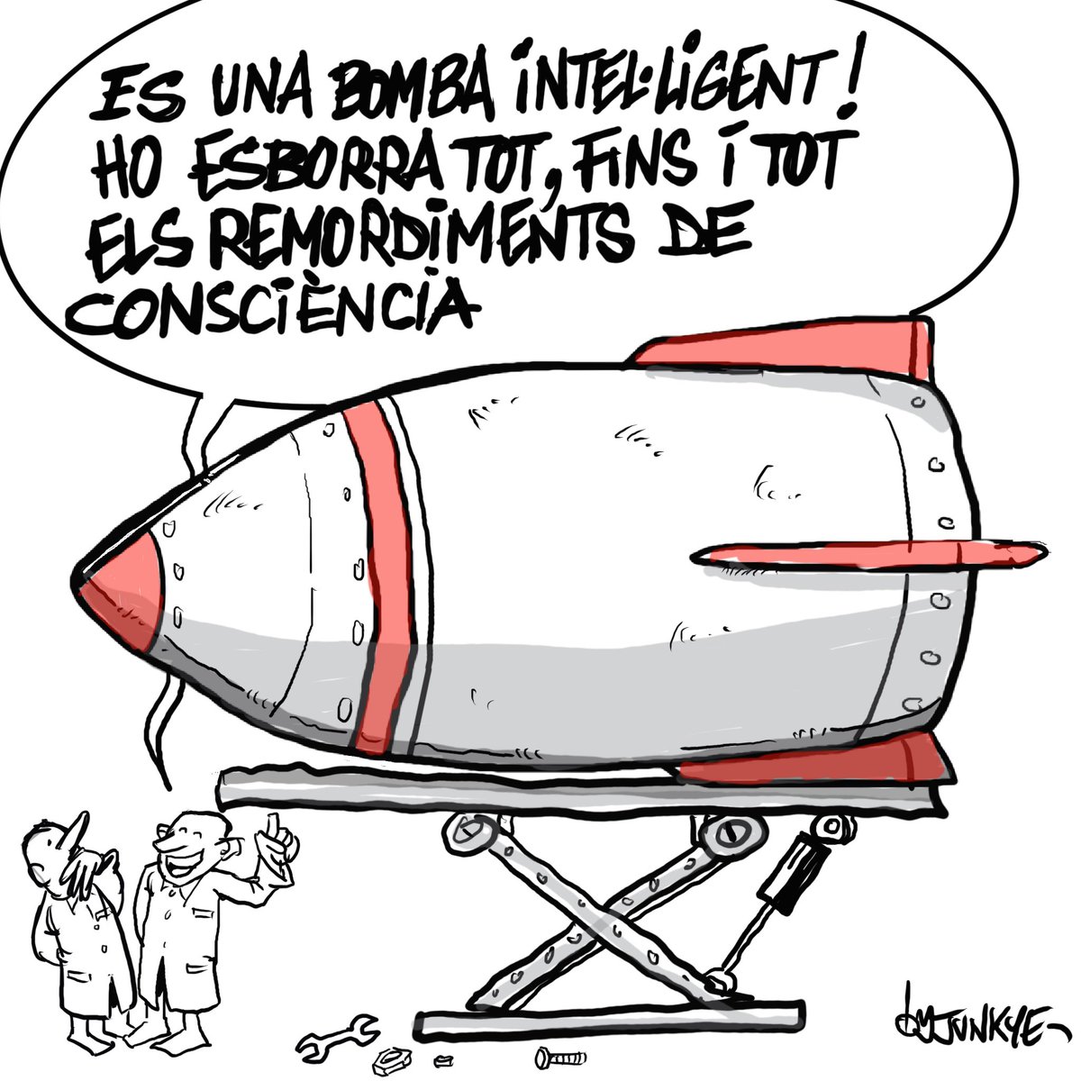 ByJunkye's tweet image. El meu dibuix a @Diario_16