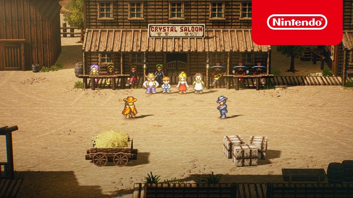 NintenRadio's tweet photo. 🎉¡Live a Live cumple hoy 5 años!

De verdad que no me canso de recomendar esta obra de arte. Un juego que escala por momentos, que cuesta elegir momentos épicos y emotivos.

Son pequeños capítulos de películas o anime TODOS de gran calidad en lo jugable y lo musical. https://t.co/eSLkIQcfej