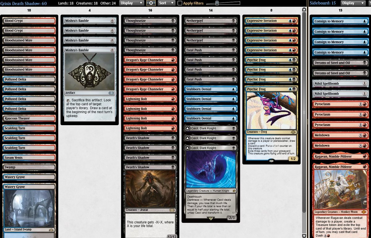 Mengu09's tweet image. Finally back home and ready to stream @YungDingoMTG Grixis Shadow which is something I’ve been wanting to do for many days! Any Psychic Frog deck is a good deck!
Live @ twitch.tv/andreamengucci
