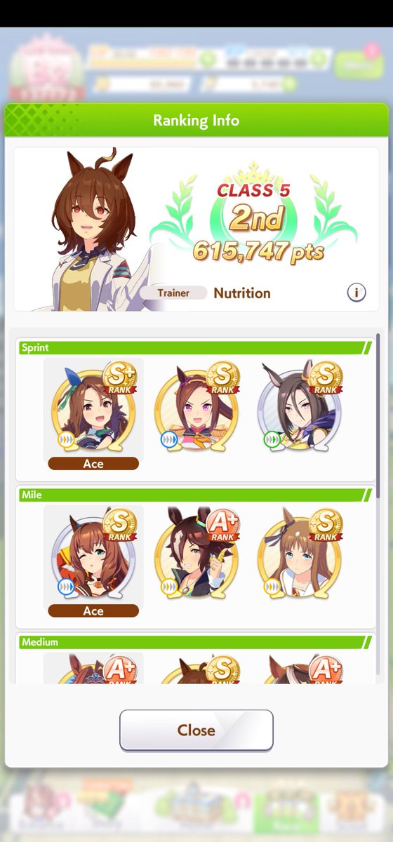 sorio26's tweet image. Damn people grind the game like hell
Wdym there already S+ Uma ??