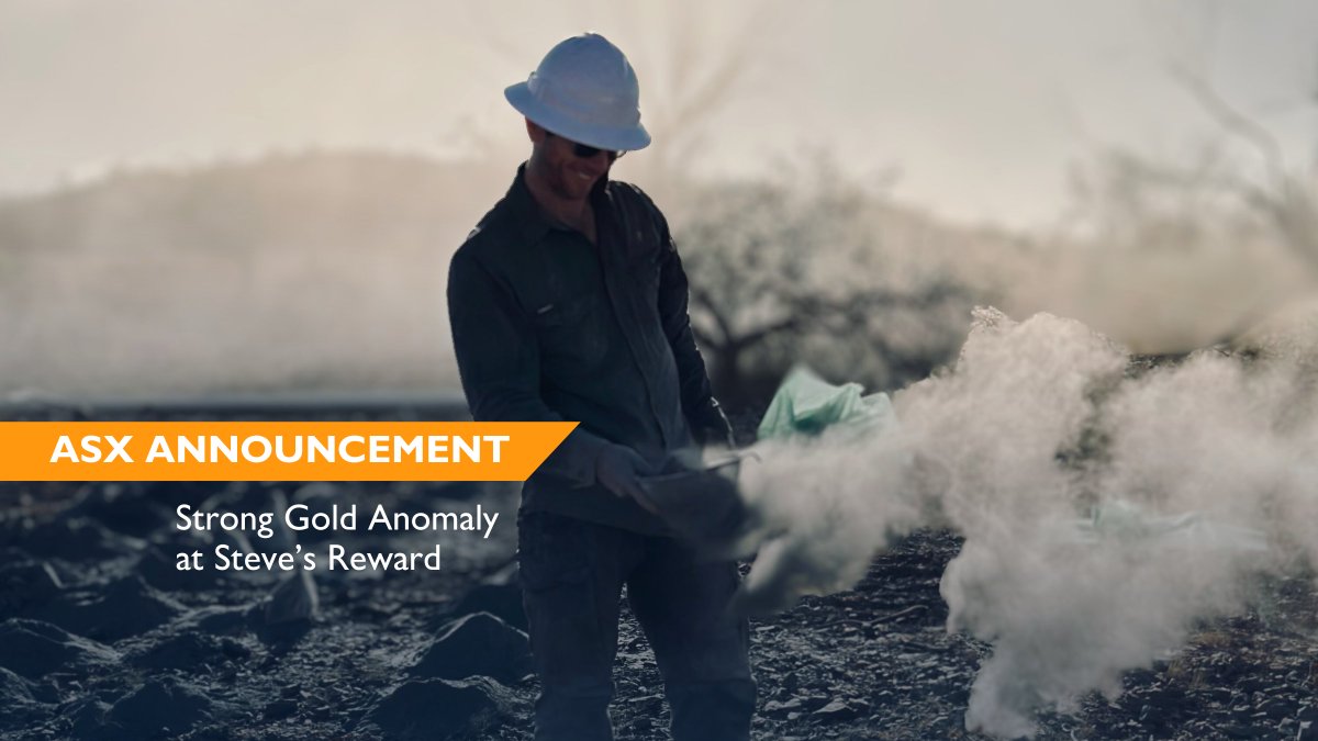 We’ve uncovered a 2.6km+ gold-in-soil anomaly at Steve’s Reward, with one of the highest #gold hits we’ve seen (770ppb Au). 

It’s unmined, never drilled, and sits just 500m from recent drill holes.

🔗 dreadnoughtresources.com.au/announcements/….