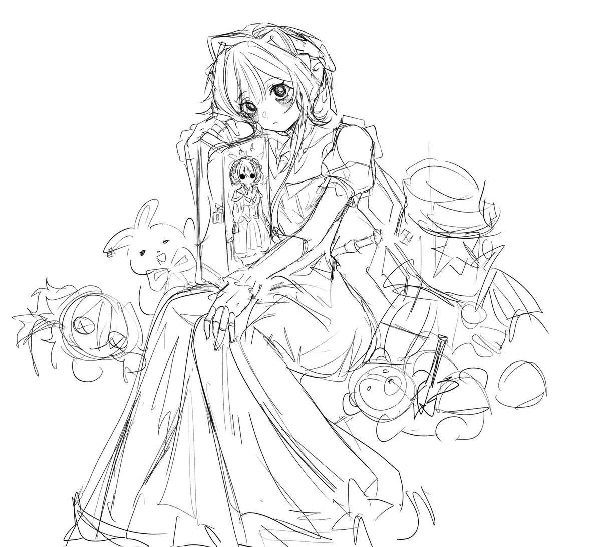 i drew this and posted it on my main i forgot abt this account everyone like and subscribe i still draw