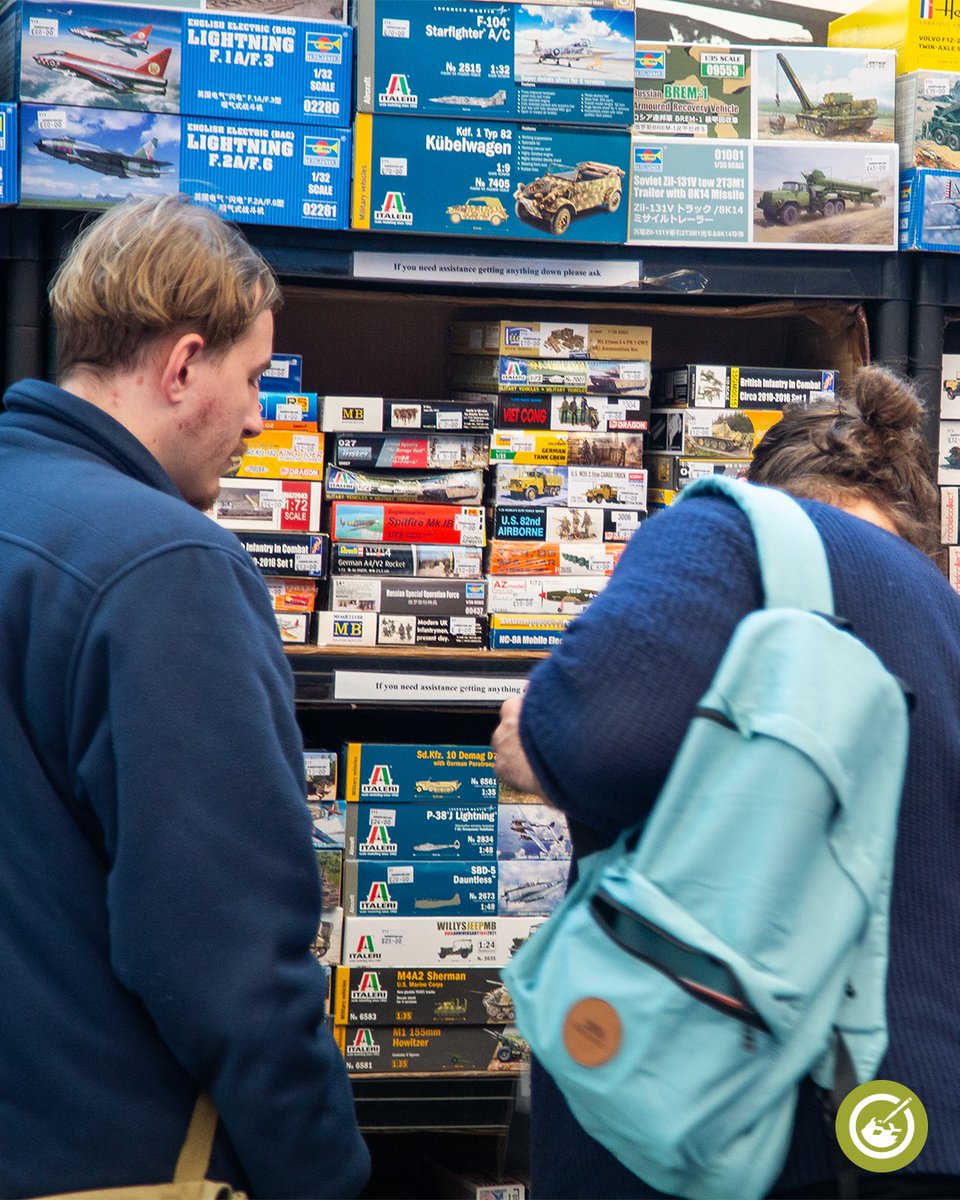 TankMuseum's tweet image. See & buy models surrounded by the best collection of tanks in the world!
This Autumn's Model Show will be bigger than ever – with model planes, ships, sci-fi, trains and, of course, tanks of all types & sizes!
tankmuseum.org/events/autumn-…