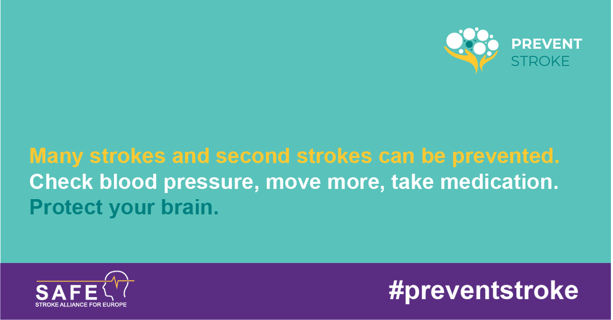 🧠 Today is #WorldBrainDay. Did you know: 

✅ Over 80% of strokes can be prevented 
✅ Secondary prevention after a TIA or stroke can cut risk of another by up to 80% 

Read more about what you can do to protect your brain 👉 bit.ly/3I4tN9H

#WBD2025