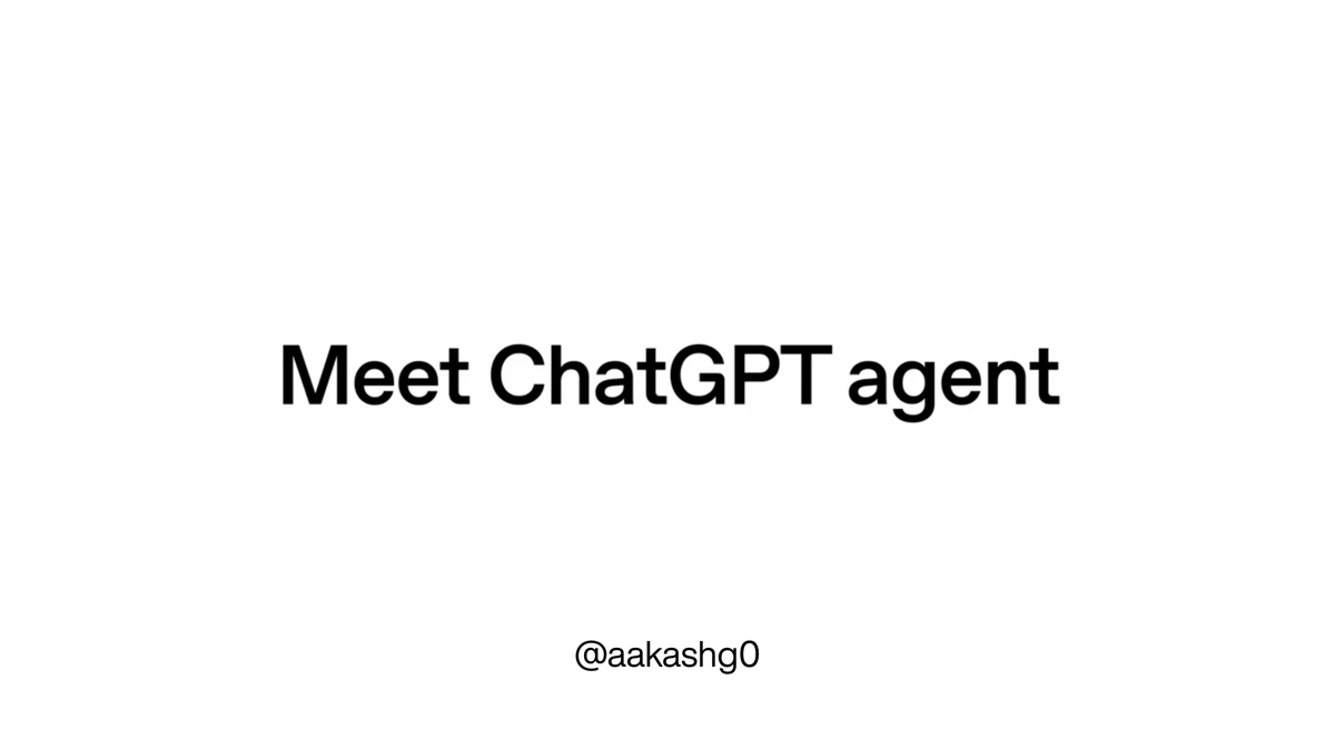 aakashg0's tweet image. ChatGPT released agent mode 4 days ago.

And you still don&apos;t when to use it (and not)

Here&apos;s what it&apos;s good for - and what it sucks at 🧵: