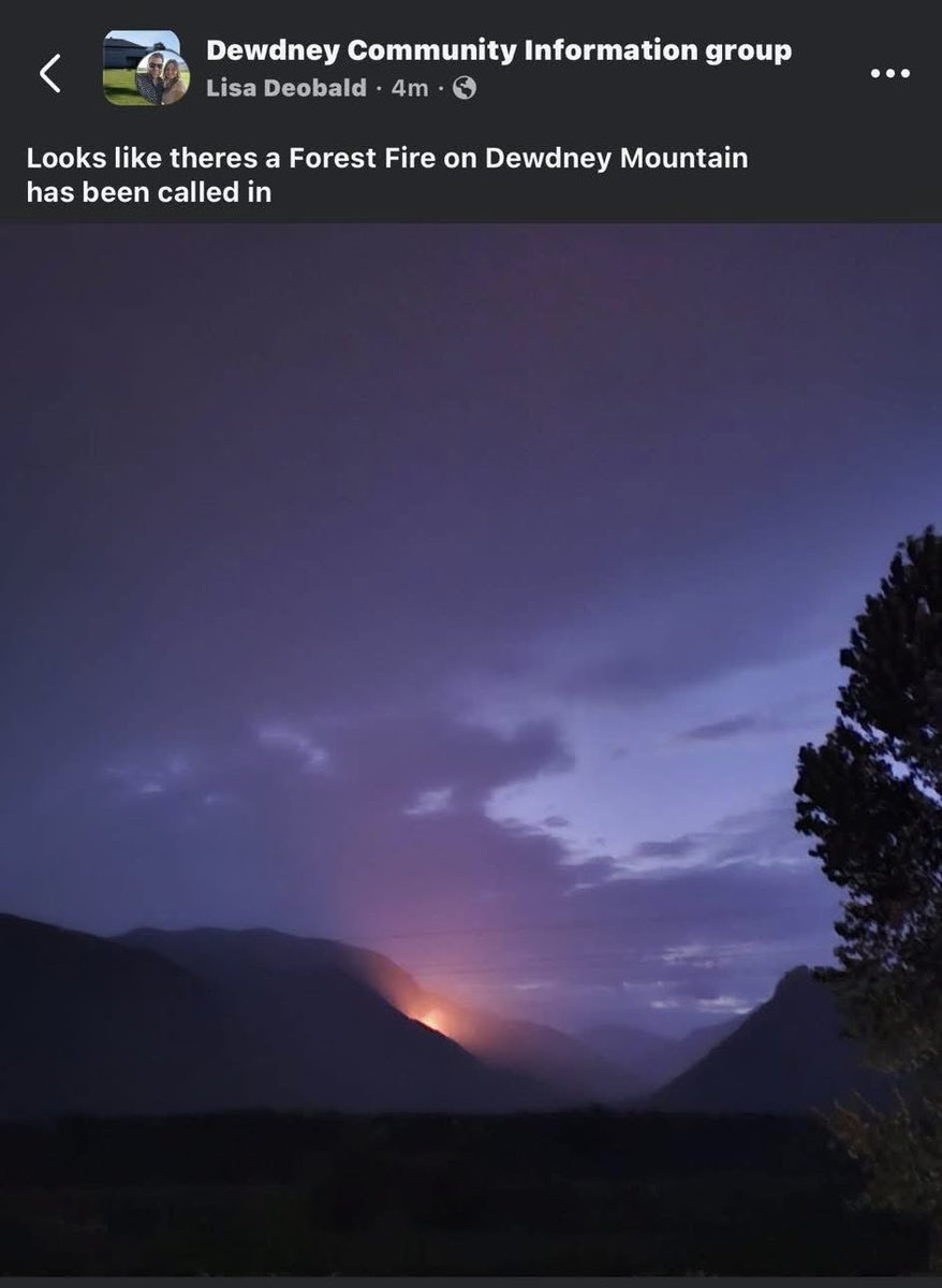 RyanVoutilainen's tweet image. Ugh… this is always my worry when tracking t-storms even in the lLwr Mainland… Looks like one of the lightning strikes. I may even witnessed has started a forest fire on Dewdney Mtn near Mission BC. Hopefully the heavy rain helps slow the spread.
#BCwx #BCstorm #BCwildfire
