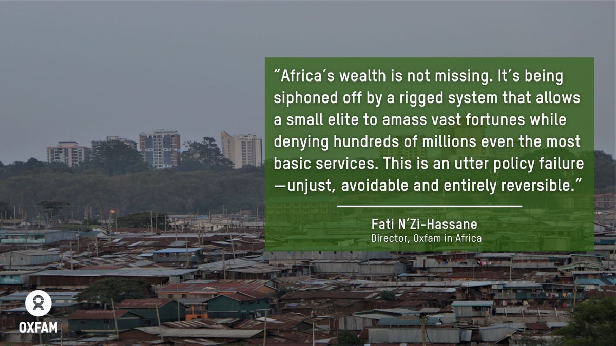 Oxfam's tweet image. 4 billionaires = more wealth than 750M people.
This is policy failure but together, we can fix it.
📢 Read the new Oxfam report: oxfam.org/en/press-relea…