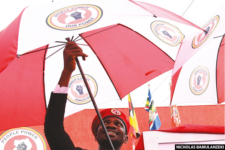 David Lewis Rubongoya (@davidlrubongoya) on Twitter photo Today marks 5 years since our leader Bobi Wine raised the <a href="/NUP_Ug/">National Unity Platform</a> UMBRELLA for the first time. Since then, we have never looked back. It's been a journey of so many trials and tribulations but the freedom train continues moving. May we never falter in this journey, and may God Today marks 5 years since our leader Bobi Wine raised the <a href="/NUP_Ug/">National Unity Platform</a> UMBRELLA for the first time. Since then, we have never looked back. It's been a journey of so many trials and tribulations but the freedom train continues moving. May we never falter in this journey, and may God