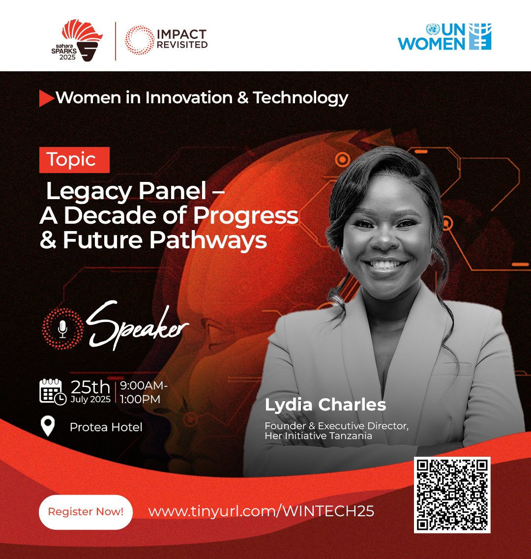 <a href="/Lydiacharles_/">Lydia Charles</a>, Founder of <a href="/herinitiative/">Her Initiative</a>, joins us this Friday as one of the speakers!
She brings powerful insights on empowering young women through financial literacy.
Expect nothing but bold ideas and insightful dialogue from this session
#SaharaSparks2025
#ImpactRevisited