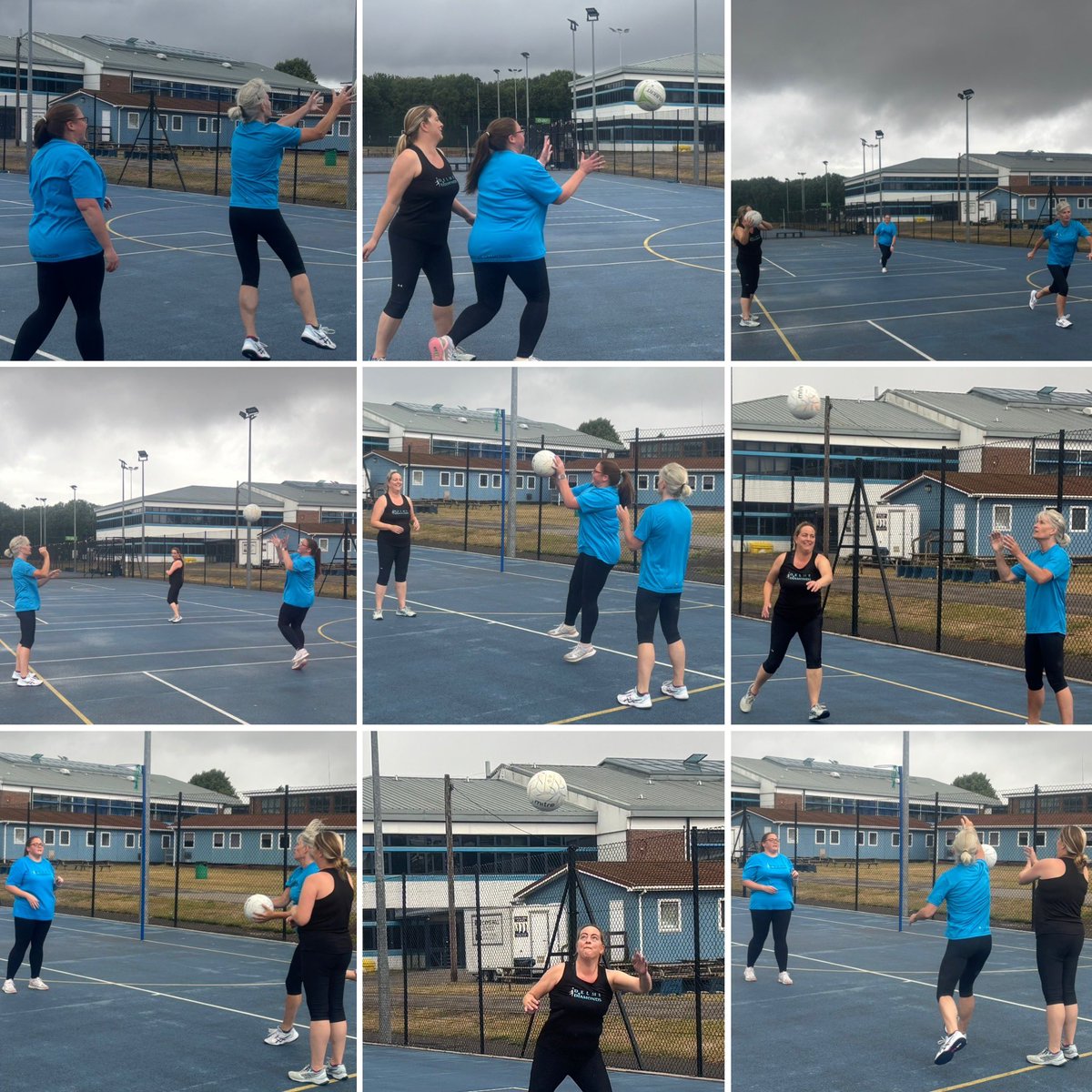 It wasn’t the conditions we’ve been used to but we stayed dry - ish! 

Thanks for having me on Sunday Delme Diamonds, your effort, tenacity &amp; commitment to challenge yourselves &amp; each other was inspiring! 

Many thanks to Roxy for organising coaching, I’ve had a fab time!