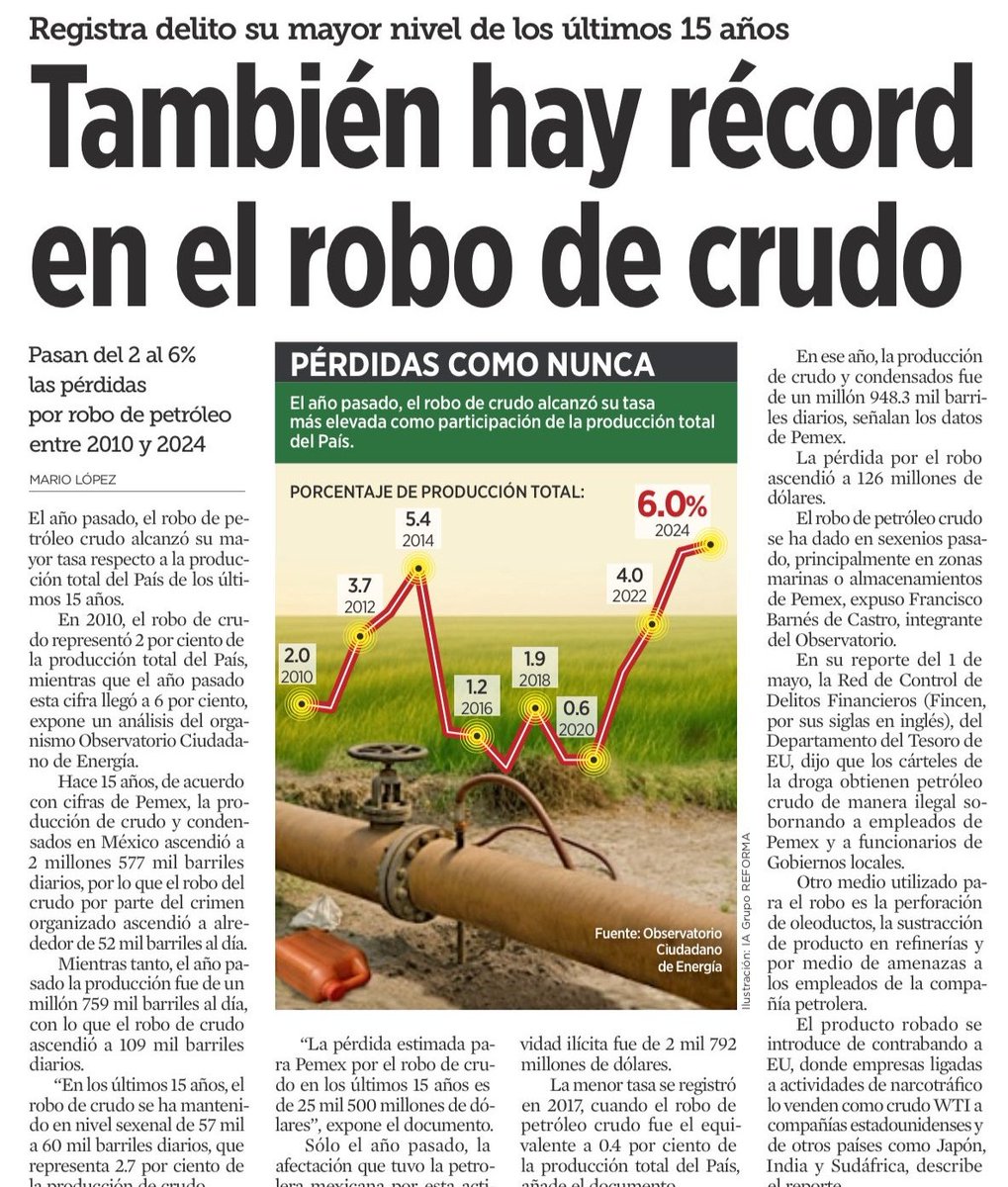 GuacamayanLeaks's tweet image. Las ratas de @Pemex y la #4T están saqueando a máxima capacidad. @Claudiashein despierta o te vamos a revocar el mandato.