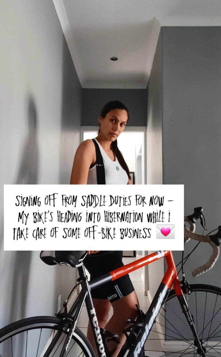 ** The saddle rests, but something’s coming! . . . Don't blink! **

#Cycling #Cycle #BeYourBest #Cyclingcommunity