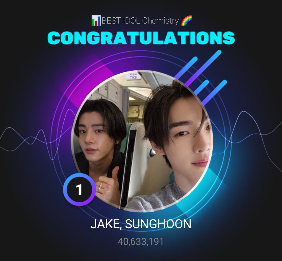 SoulliesPH's tweet image. JAKEHOONIST DESERVE THE CROWN 👑
Join us in celebrating their win!!
JAKEHOON BEST CHEMISTRY
#TiffanyIcons #JAKEHOONBESTDUO
#ENHYPEN_JAKE #ENHYPEN_SUNGHOON