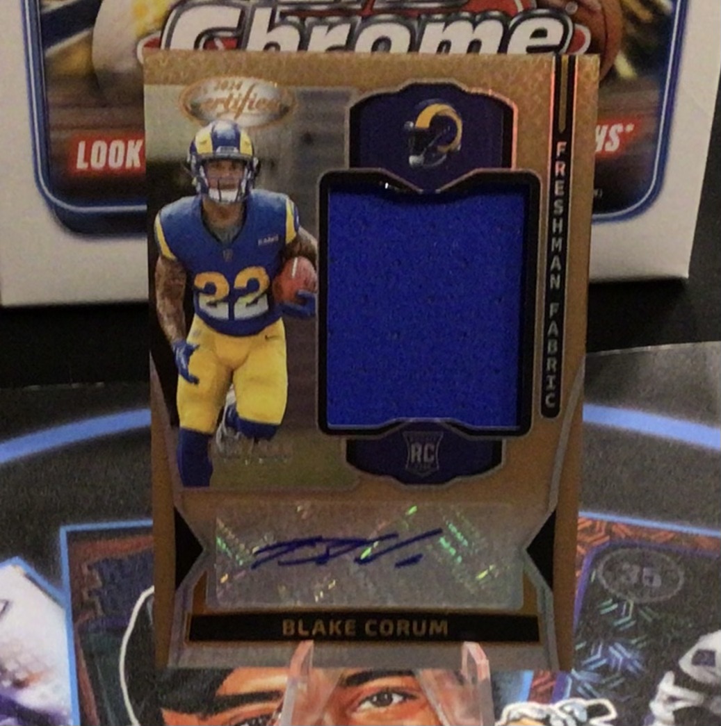 du47222292's tweet image. Today’s Giveaway: Blake Corum patch auto
You Guys picked it!
Like✅Follow✅Repost✅
Winner Thursday