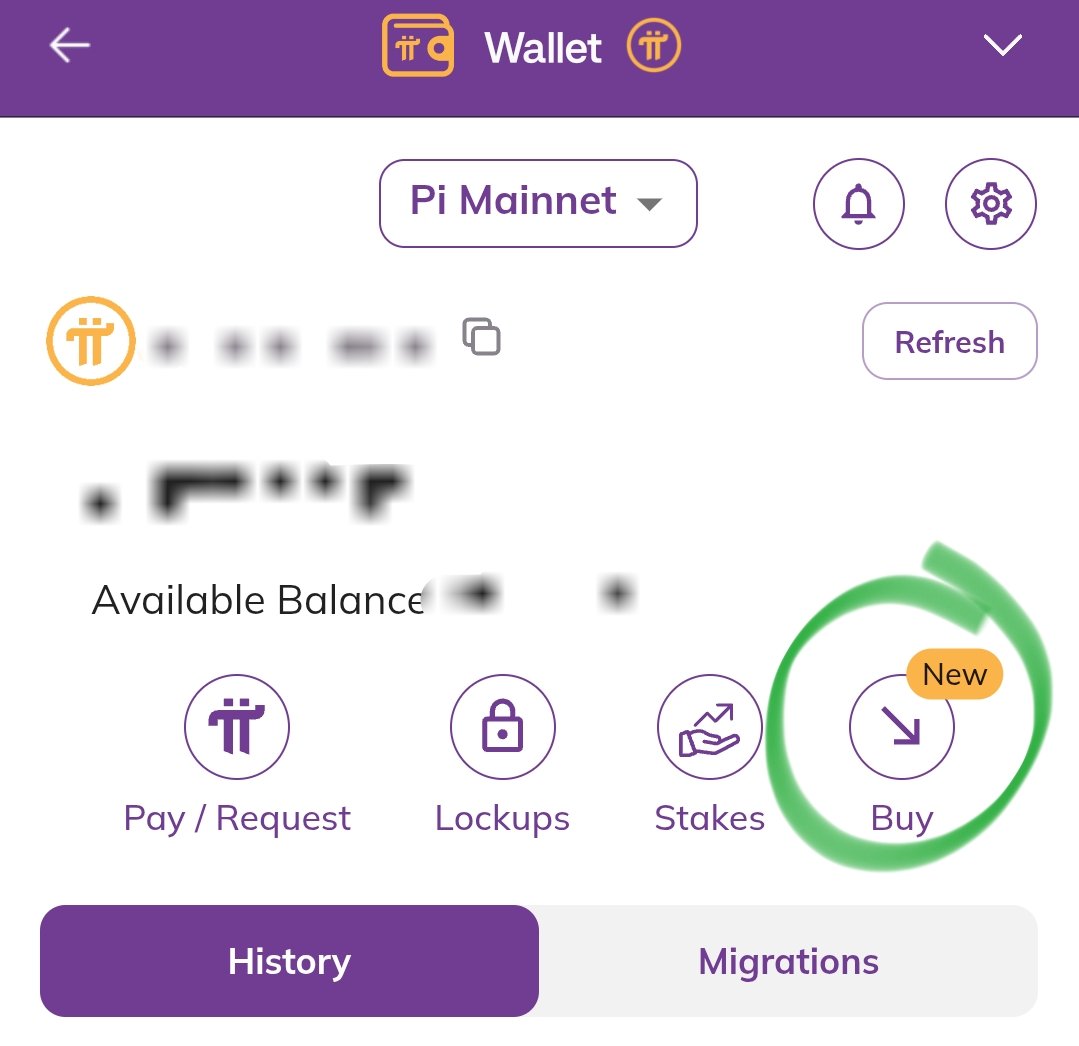 YongHeng2029's tweet image. 🚨 BREAKING NEWS! 🚨 
Pi Wallet introduces a new "BUY" button!
Now you can purchase Pi directly within the app.📱
Check it out and start buying #Pi today! 
@PiCoreTeam
@PIJSwap_Labs
#PiNetwork #PiWallet #PIJSwap