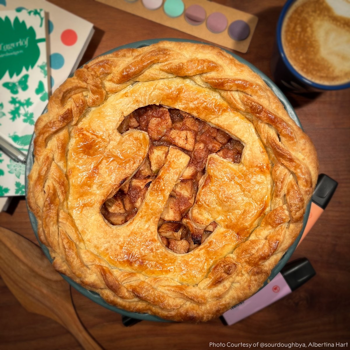 NobelPrize's tweet image. Happy pi approximation day!
Today's date, 22 July, can also be written as the fraction 22/7, which is equal to 3.14285714, an approximation of π, correct to two decimal places.