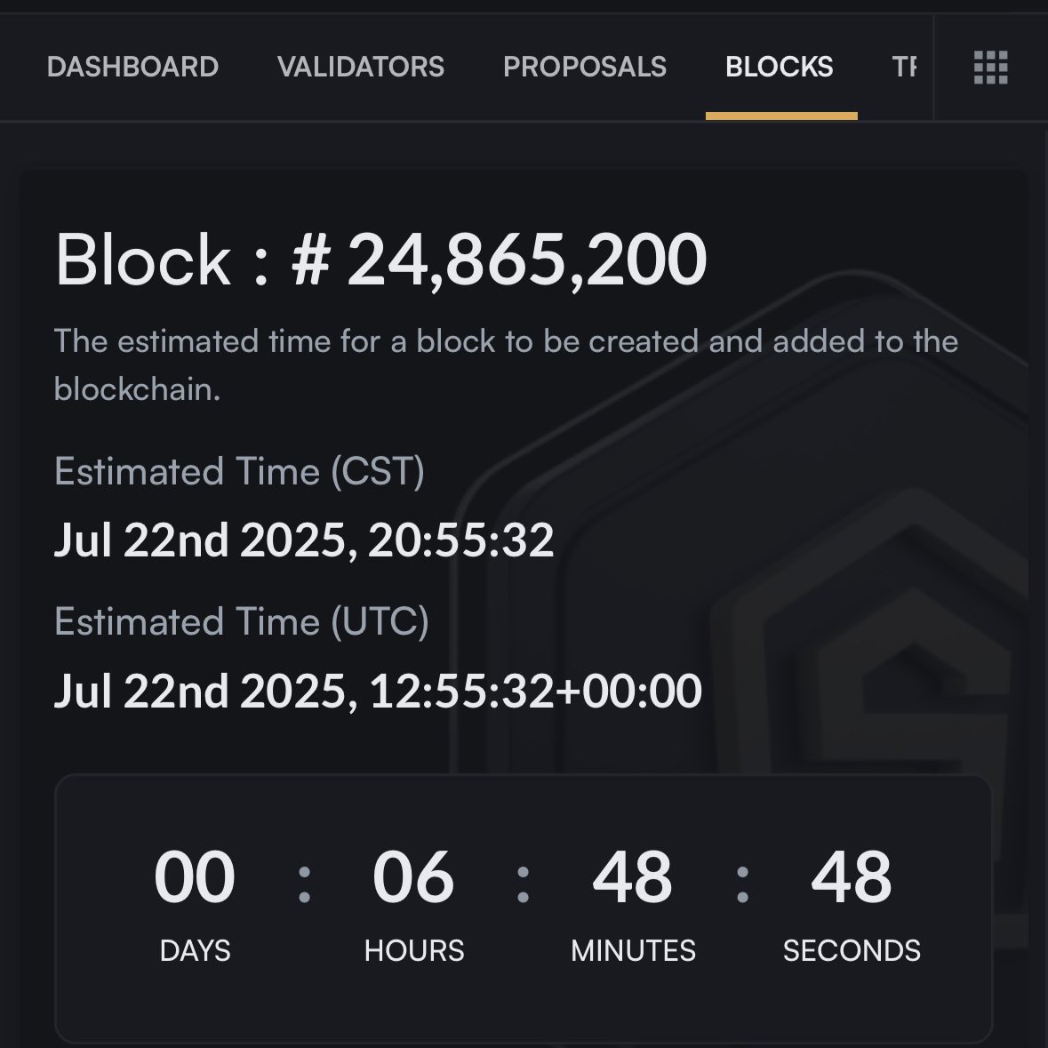 Only few more hours, count down with us
mintscan.io/shentu/block/2…