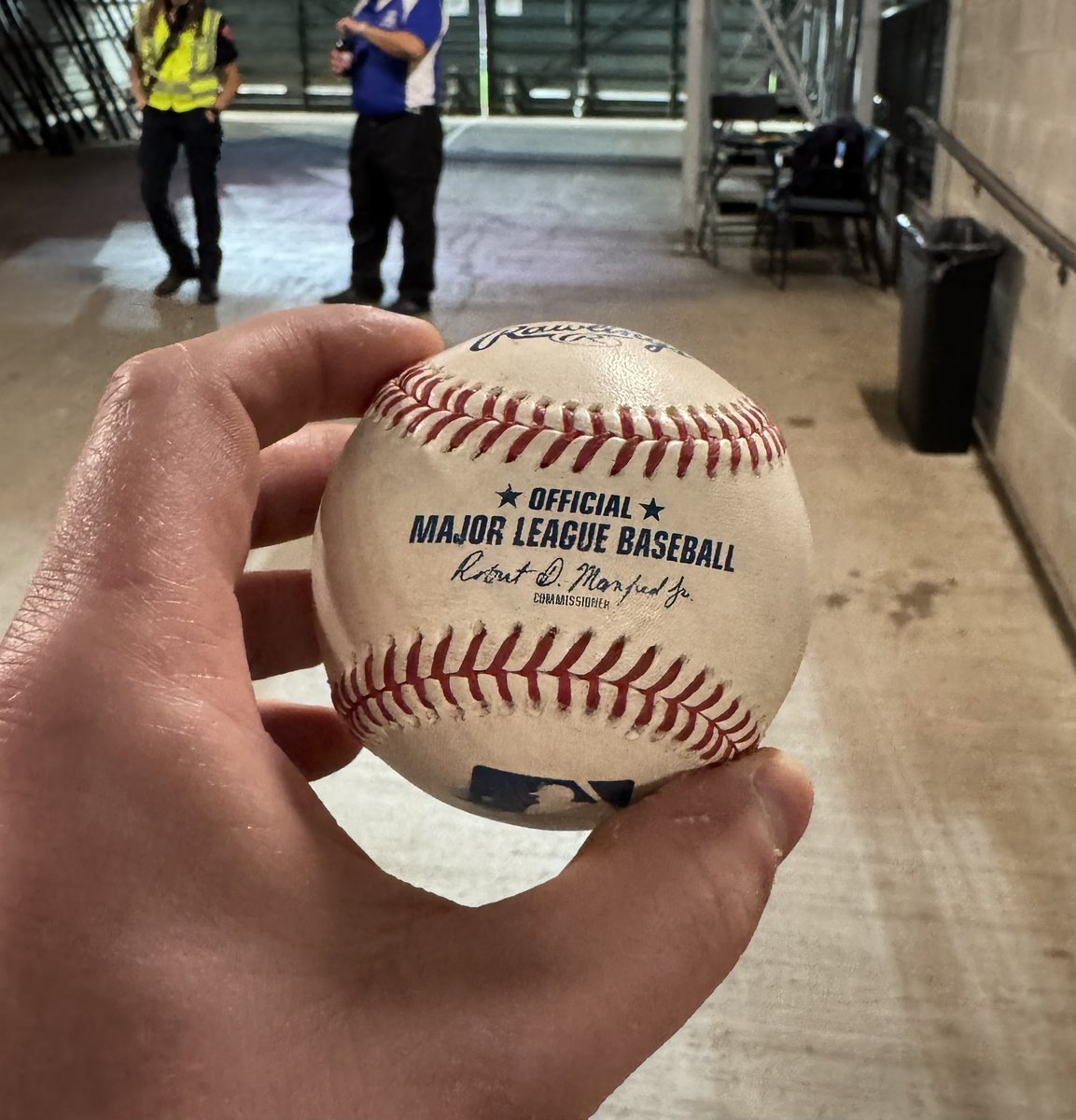 Welcome back, Josh!   Here is Josh Jung’s 8th HR of the year retrieved behind the left field wall from tonight’s game.