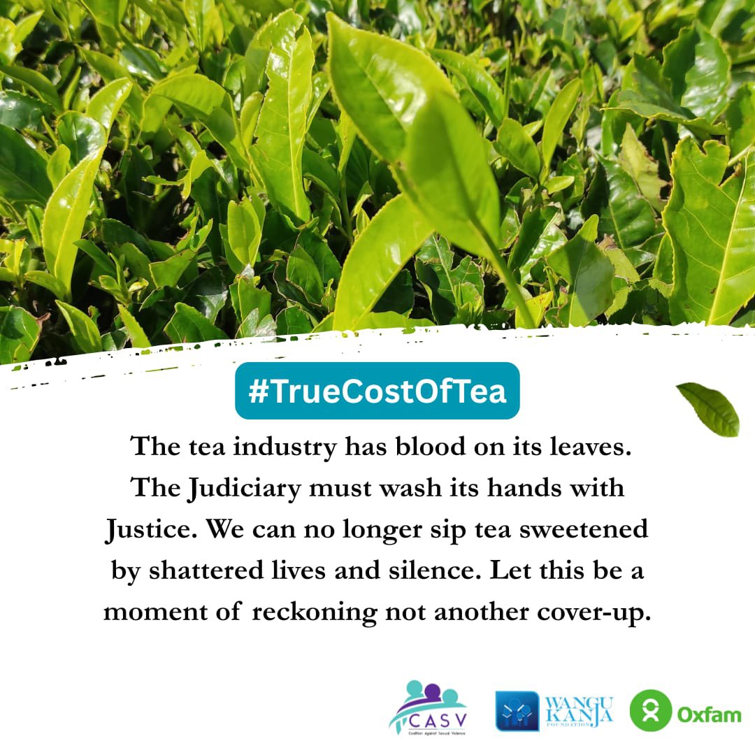 utu_wetu's tweet image. Dear Tea Lovers,did you know that the tea industry has blood on its leaves?
#TrueCostOfTea