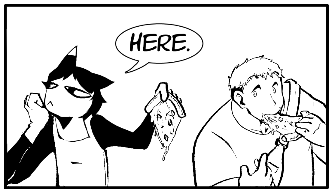 _BrolyNG's tweet image. Doing lineart on a little comic and the way I drew Laios felt..... familiar....
