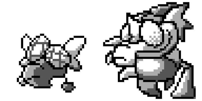 TrunkeyDev's tweet image. Anyone else encounter this scary Easter egg while playing Pokemon Red? I smashed my Gameboy with a hammer.