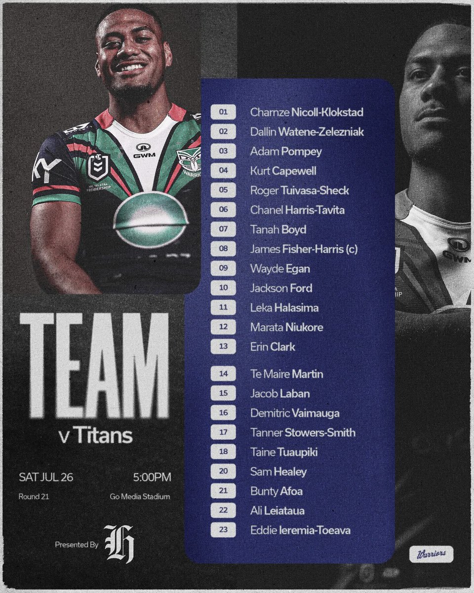 Warriors NRL Fanatics tweet media