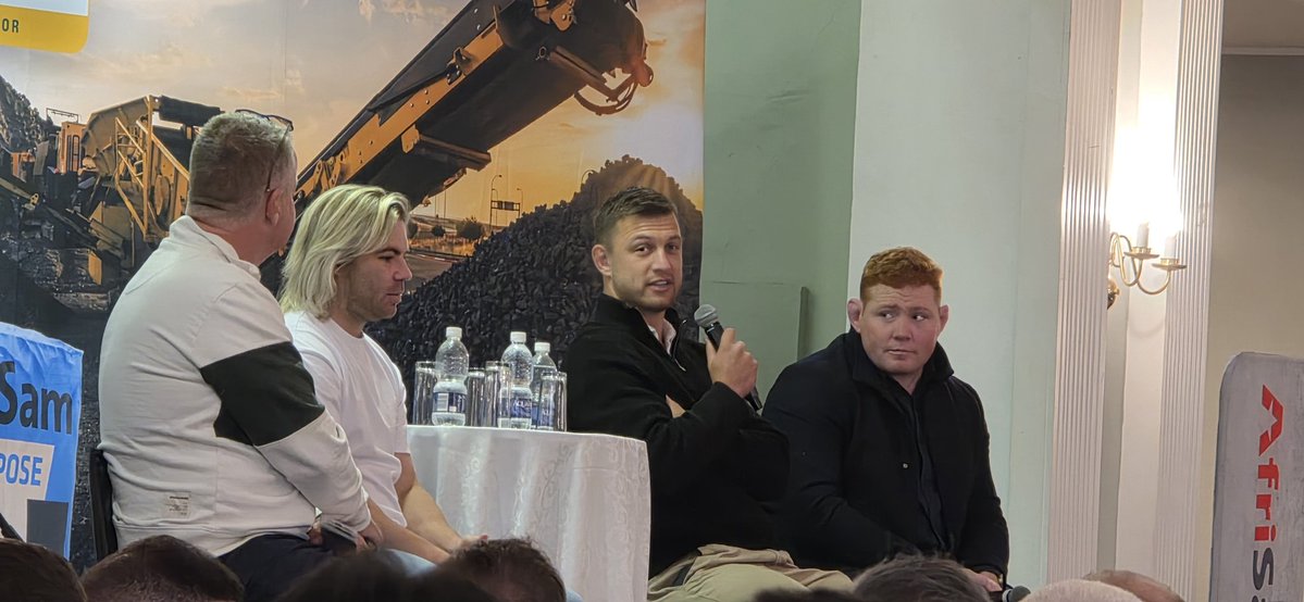 timalive's tweet image. "Its a golden era, and its not done yet". Handre Pollard on the @Springboks
Great vibe at the Kelvin Grove rugby breakfast