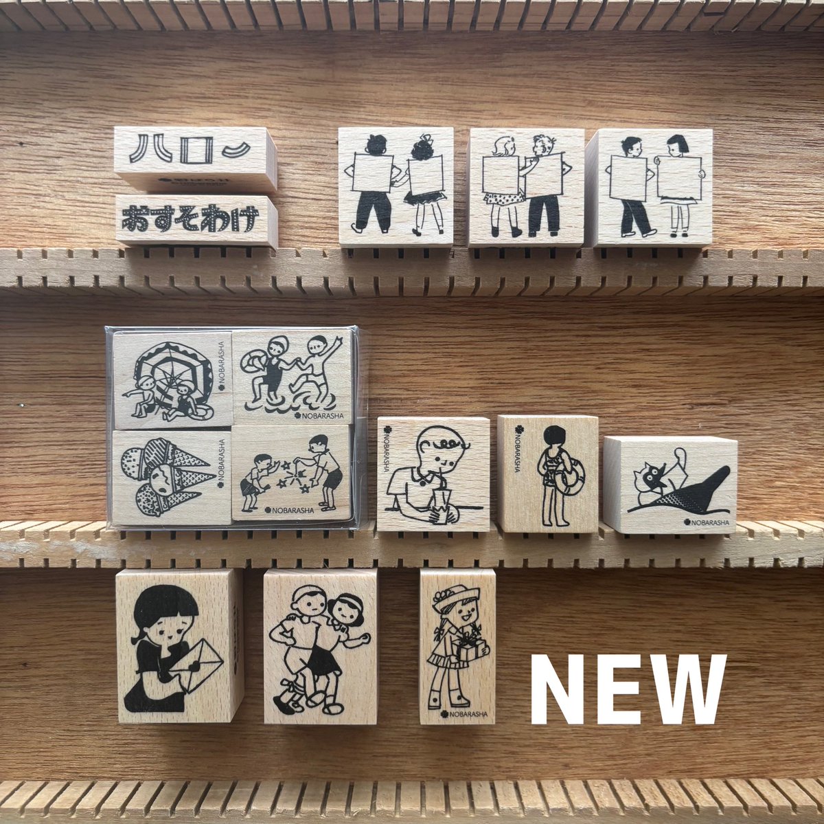 nobarako's tweet image. ❣️スタンプフェスティバル_新発売の商品を通販部に追加しました🍀
樹脂版シールシートは、期間限定で受注します⸝⋆⸝⋆
nobarasha.base.ec/categories/679…