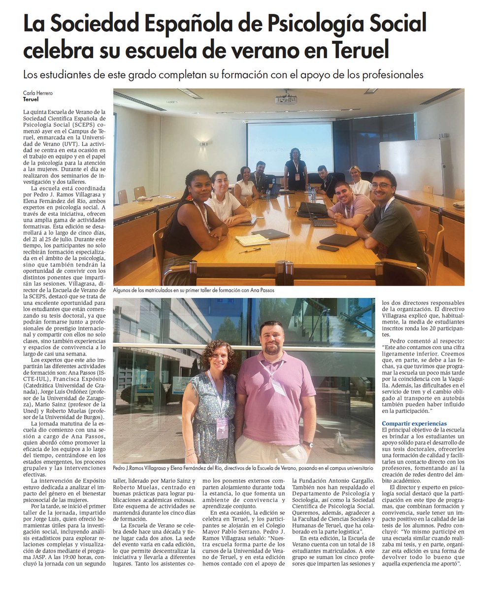 Universidad de Verano de Teruel (@uvteruel) on Twitter photo 