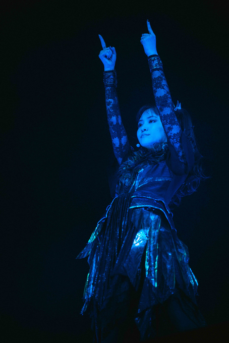 On stage media image