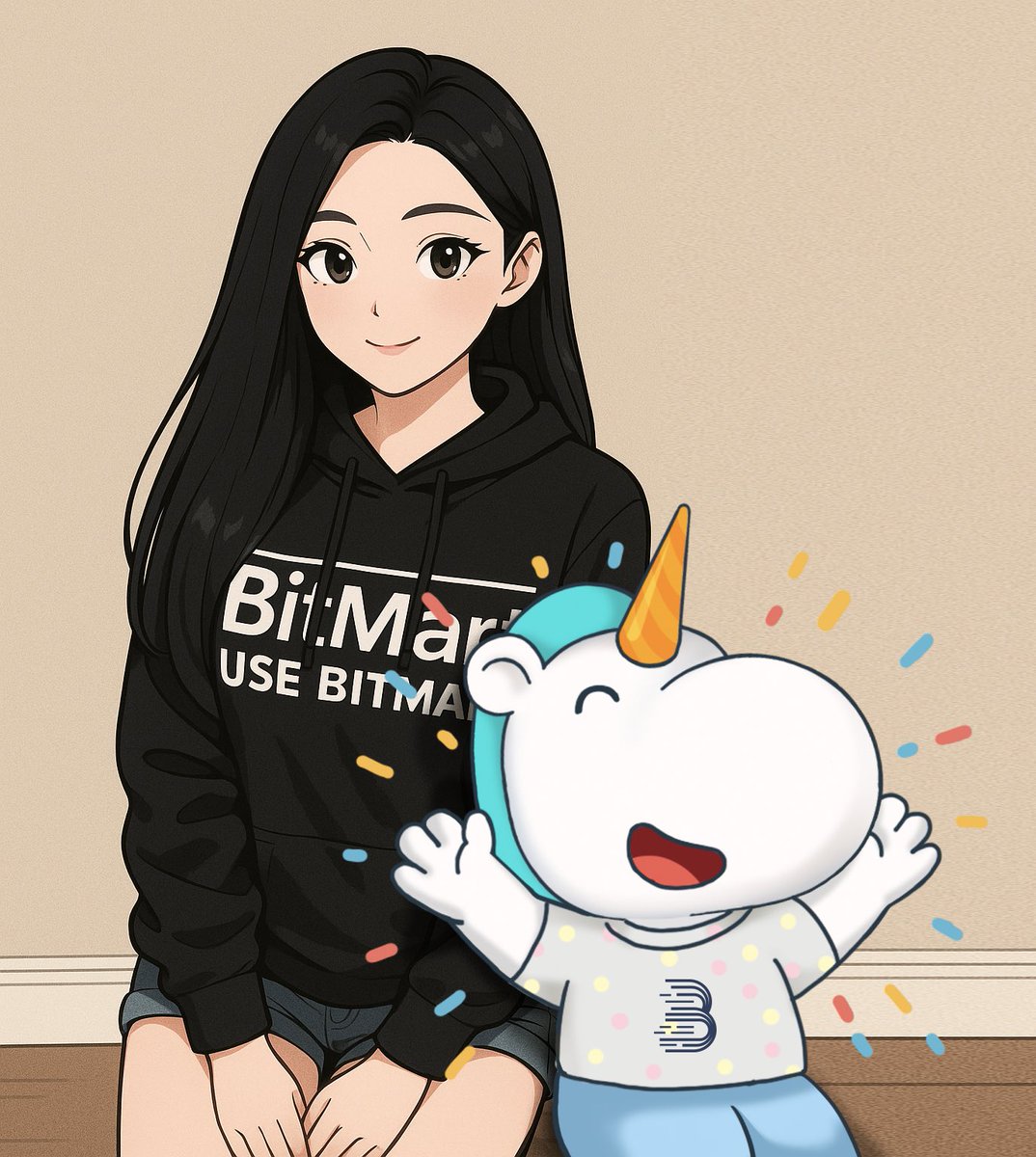 SherryAtBitMart's tweet image. 币市的大家庭迎来了一位超级萌新成员!
它来自神秘的 Bit 星球,长得又Q又聪明、性格超灵,一路穿越宇宙来到币市,只为陪我们一起冲鸭!💪🪐
👀 说真的,我第一眼看到它就想抱走!
以后在币圈,不止有Sherry,还有它陪你一起交易、一起成长、一起搞事情~
👇评论区说说你对它的第一印象~
#币市…