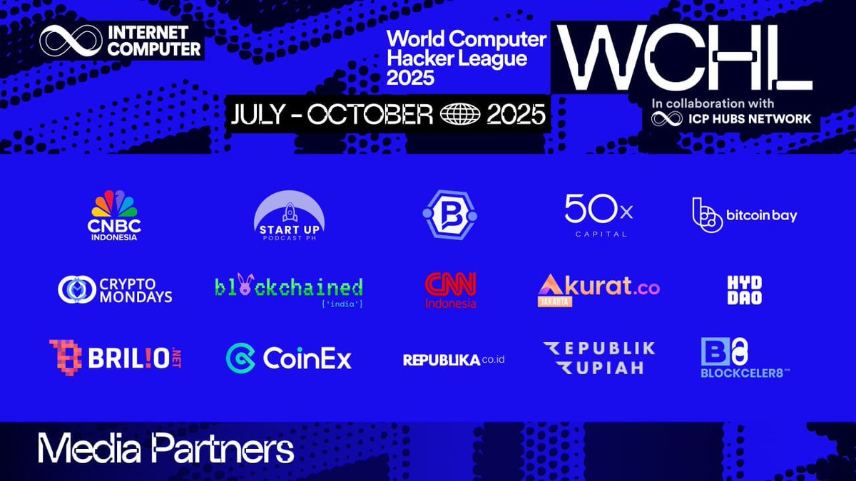 icphub_KR's tweet image. 🌐 Builders from all over the world are making waves in the WCHL 2025 Qualification Round!
Already 8,088 hackers have joined, and 520 projects have been submitted!
This is the final week to submit for the Qualification Round!
Haven’t joined yet? Don’t miss out!
🖥 Apply now…