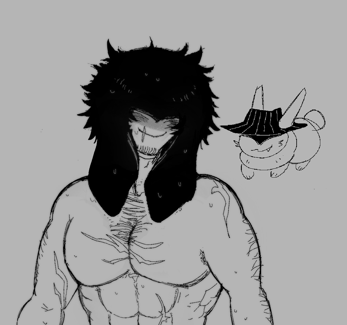 imauspexxx's tweet image. #forsakenart #mafioso nvm im tagging it cuz i love him with fluffy hair