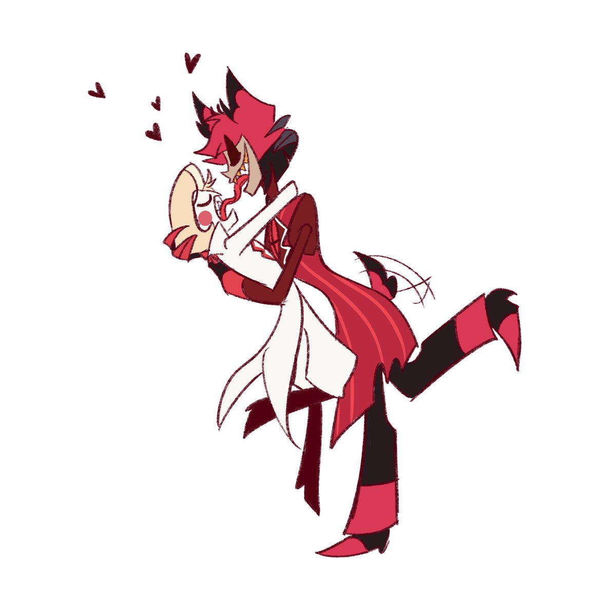 *gross kissing noises*
#HazbinHotel #radioapple