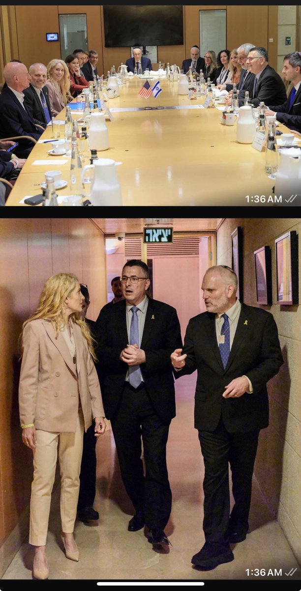 Conf_of_Pres's tweet image. Last night, our Israel Solidarity Mission met with Foreign Minister @gidonsaar at @IsraelMFA. He described how recent Israeli operations in Iran, Lebanon, Syria, and Gaza dealt major blows to those seeking Israel’s destruction, restoring deterrence and saving lives.