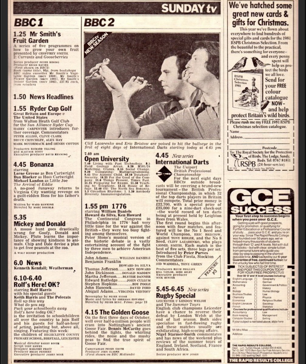 bagshaw2112's tweet image. #tuesday
Small clues today,
please repost so others can play.
Tv teaser!
What was the year ?
#retro #tv
