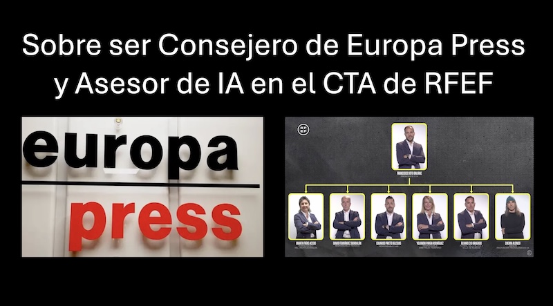 chemaalonso's tweet image. El lado del mal - Sobre ser Consejero de Europa Press y Asesor de IA en el CTA de RFEF elladodelmal.com/2025/07/sobre-… #futbol #personal #EuropaPress #RFEF #CTA